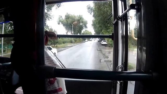 МПС Алматы. Автобусом из Айнабулака-3 на Первомайские пруды. 26.08.15. смотреть онлайн