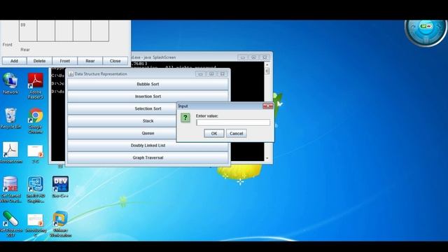 Project on Graphical Representation of Data Structure | Computer Science | JAVA смотреть онлайн