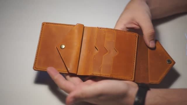 Кошелек с монетницей ручная работа смотреть онлайн