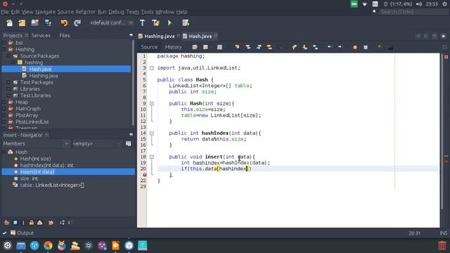 Open Hashing dalam Java смотреть онлайн