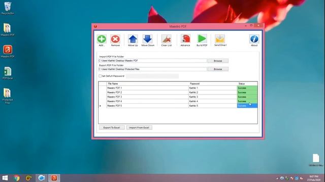 MERGE PDF FILES AND PROTECT PDF FILE WITH SINGLE OR MULTIPLE PASSWORDS AND AUTOMATIC SEND EMAIL. смотреть онлайн