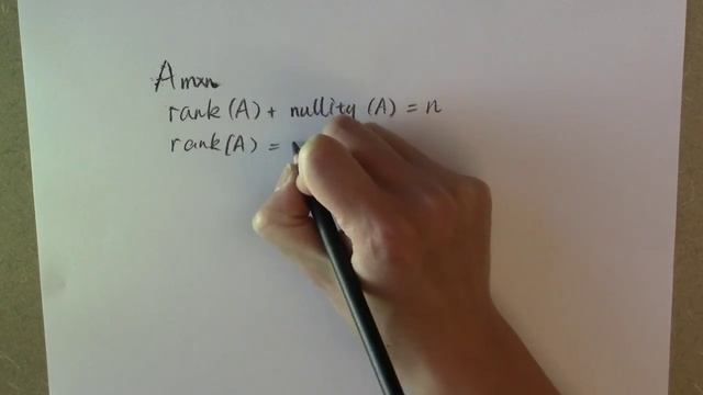 The rank nullity relation and examples смотреть онлайн