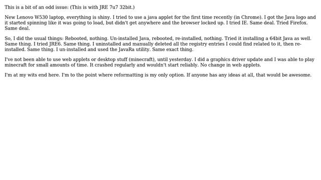 Unable To Successfully Use Java Anywhere (Windows 7 64bit) смотреть онлайн