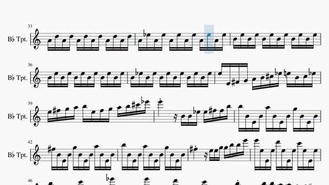 Trumpet Sheet Music: How To Play Presto (Summer From The Four Seasons) (HARD) By Antonio Vivaldi