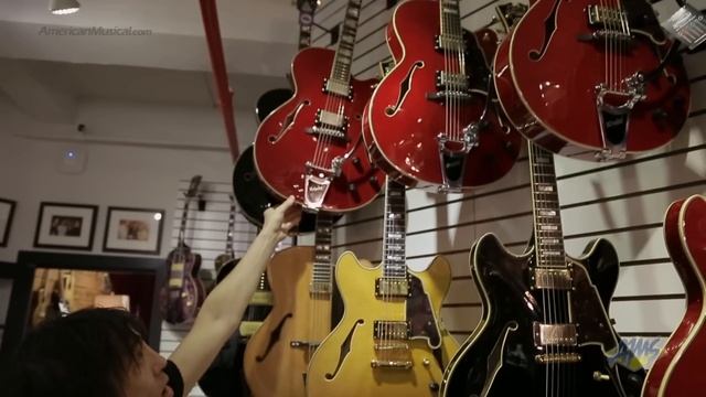 D' Angelico Showroom Walkthrough - AMS D'Angelico Tour смотреть онлайн