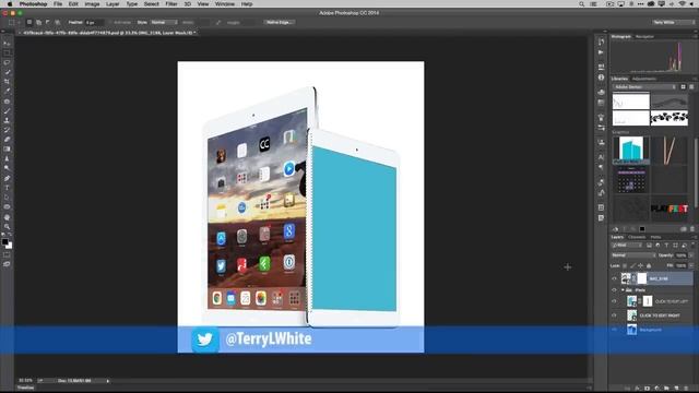 How to Build Templates in Photoshop CC using Smart Objects смотреть онлайн