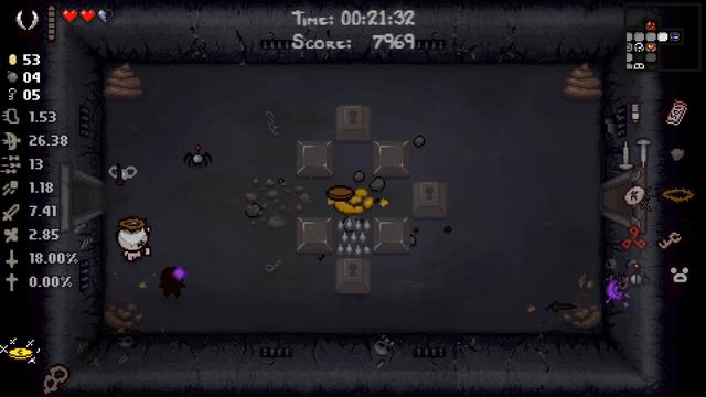 the modding of isaac! (the binding of isaac with debug console) смотреть онлайн