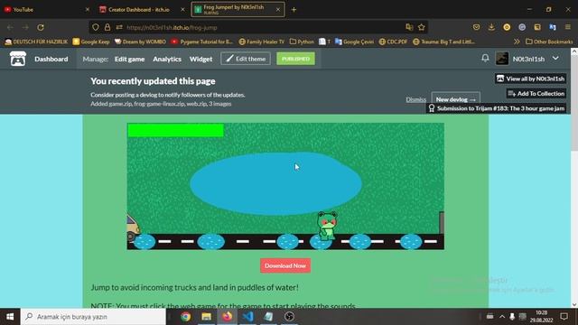 Pygame game on Browsers смотреть онлайн