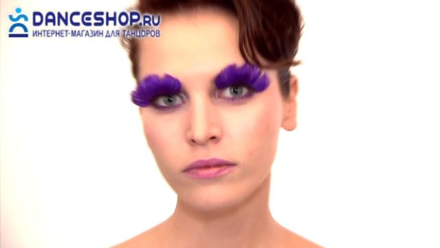 Ресницы голубые перья BL634 смотреть онлайн