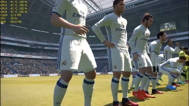 PES 2017 - AMD A8 7650K- R7 GRAPHICS | GAMEPLAY - BENCHMARK смотреть онлайн