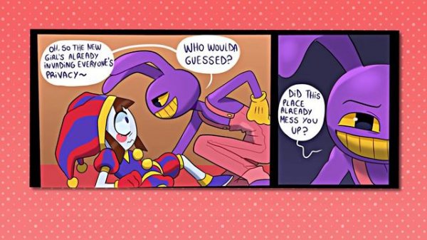 Jax "Helps Out" Pomni 😳 | THE AMAZING DIGITAL CIRCUS COMIC | TADC