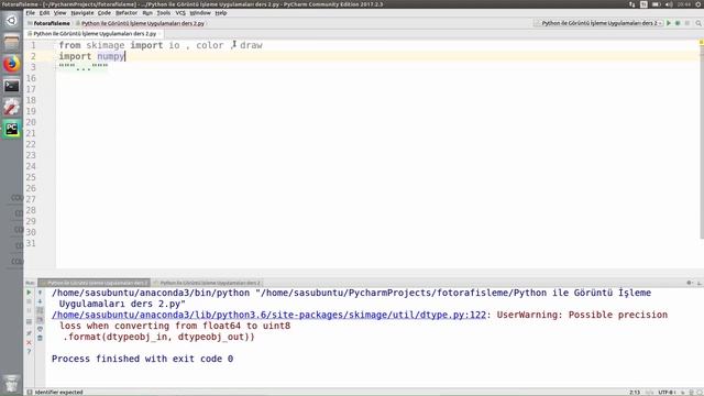 Python ile Görüntü İşleme Uygulamaları Ders 1.2 (Skimage) смотреть онлайн