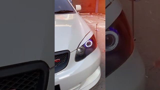 Toyota Corolla 2005 Headlights Modified ?? смотреть онлайн