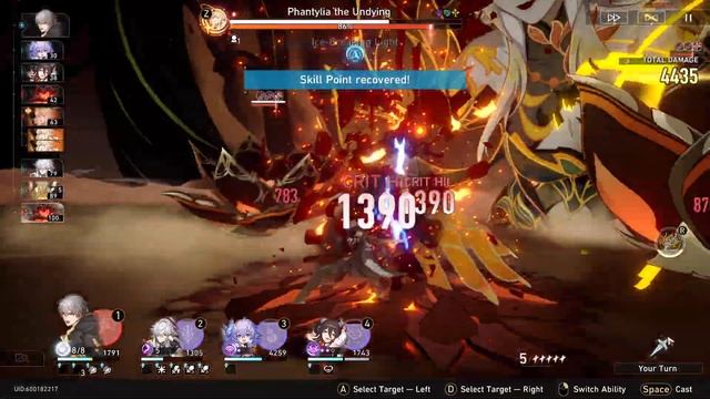 New Echo of War Auto vs Phantylia | Difficulty 5 (Divine Seed) V1.2 - Honkai: Star Rail смотреть онлайн