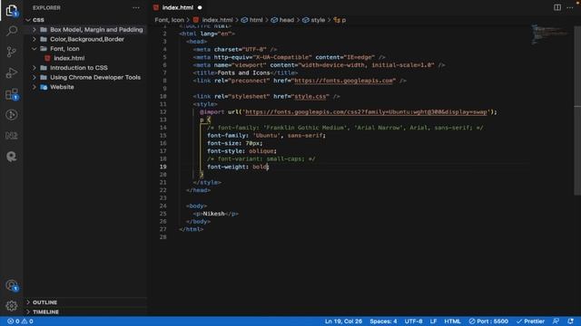 CSS Tutorial: Font and Icon | Web Development in Nepali | MERN смотреть онлайн