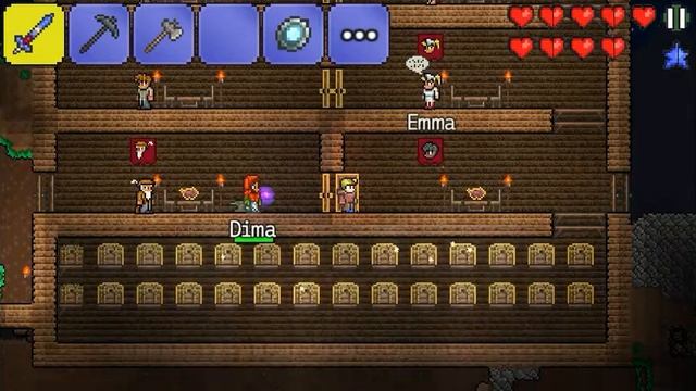 terraria с другом / открываем подарки смотреть онлайн
