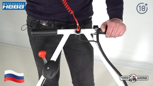 Ледокол тротуарный НЕВА ЛК1-ZS обзор. Против лома нет приема, кроме ледокола! смотреть онлайн