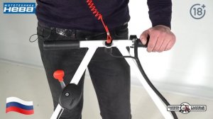 Ледокол тротуарный НЕВА ЛК1-ZS обзор. Против лома нет приема, кроме ледокола!