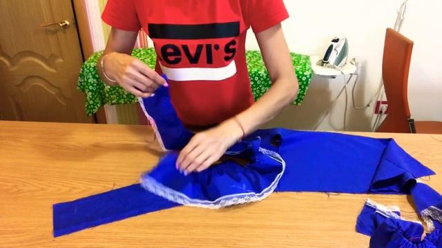 Шью Платье с воланами ! смотреть онлайн