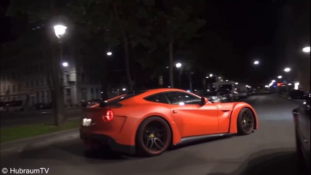 Ferrari F12 TDF Sound Acceleration ( NOVITEC & STOCK ) смотреть онлайн
