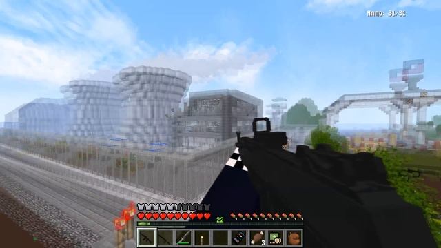 Зря я вылез из бункера [ЧАСТЬ 22] Зомби апокалипсис в майнкрафт! - (Minecraft - Сериал) смотреть онлайн