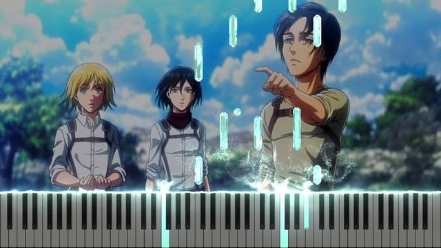 Attack on Titan - Friendships (Piano Tutorial + Sheet Music) смотреть онлайн