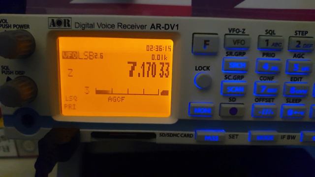 AOR AR-DV1 40m USB + AOR SA 7000 смотреть онлайн