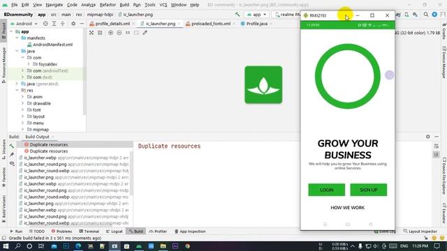 fix duplicate resources in Android Studio || Fix duplicate resources in Android смотреть онлайн