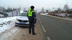 (Рыбинск-40) ИНСПЕКТОРЫ ГИБДД НА СТРАЖЕ ДОРОЖНОГО ПОРЯДКА