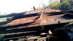 Подготовка прицепа 2 ПТС 3,5 к ремонту