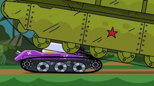 ГНЕВ Т-35! МУЛЬТИКИ ПРО ТАНКИ! Gerand Гнутые Дула VS HILLS OF STEEL