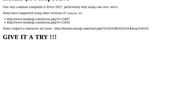 Databases: SQL Error (2027): Malformed packet (4 Solutions!!) смотреть онлайн