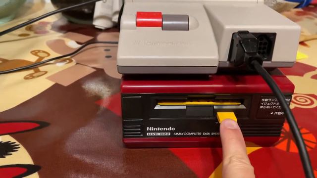 Nintendo Famicom Disk System loading sounds from real hardware смотреть онлайн