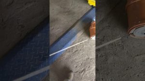 Дымосос эжекторный, из мотора от пылесоса и канализационных труб.