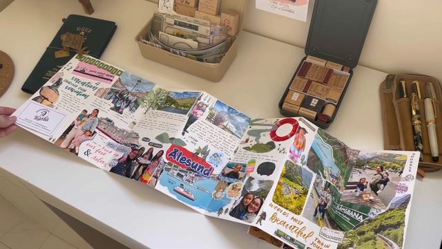 Travel Journaling in an Accordion Insert | Traveler’s Company | Germany & Norway смотреть онлайн
