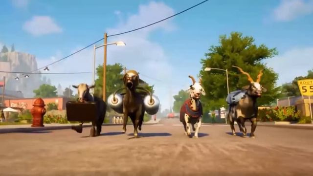 GOAT SIMULATOR 3 || INTRO VERY FUNNY GAME FIRS INTRO смотреть онлайн