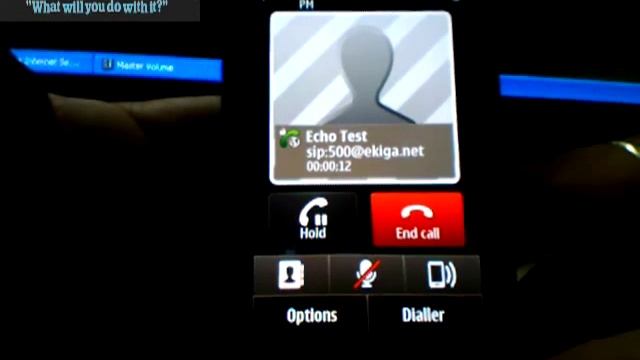First SIP VoIP Net Call Demo on Nokia N8 - NokiaN8Blog.Info смотреть онлайн