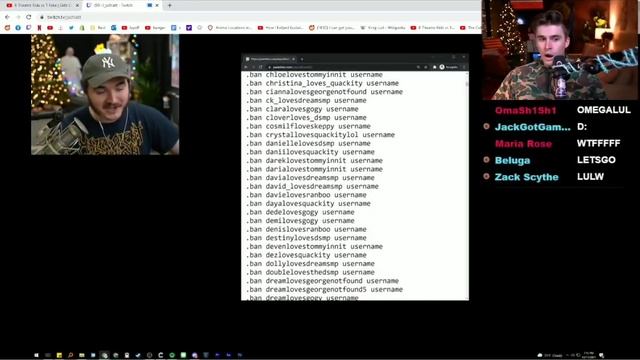 Ludwig watching Jschlatt banning dream smp stans from his twitch chat (Twitch Purge) смотреть онлайн