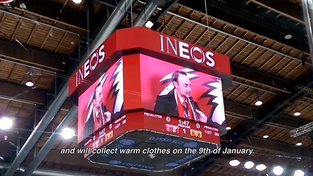 LHC Récolte de vêtements, match du 09 janvier 2016 смотреть онлайн
