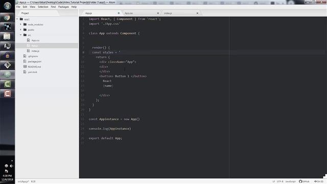 06 styling patterns in React смотреть онлайн