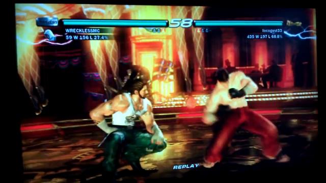 Tekken 6 (Miguel)WRECKLESSMC Vs. (Paul Phoenix)locogust33