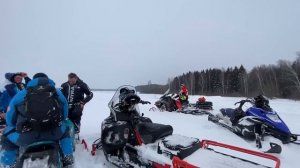 ИСПЫТЫВАЕМ BRP LYNX RANGER 69, Опасное возвращение домой на снегоходах.
