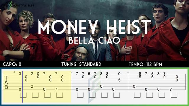 [FREE TABS] Money Heist but it is Fingerstyle Guitar Tabs (In Memory Of Tokyo) смотреть онлайн
