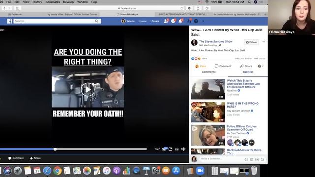 Как фабрикуют увольнение офицера за свободу слова в США!? смотреть онлайн