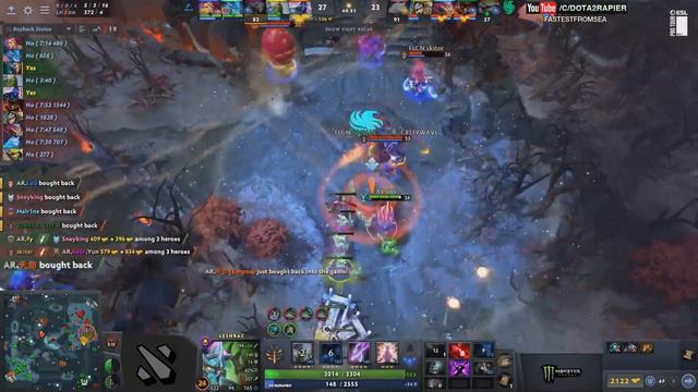 FALCONS vs AZURE RAY - WHAT A COMBO ▌DREAMLEAGUE SS22 DOTA 2024 смотреть онлайн