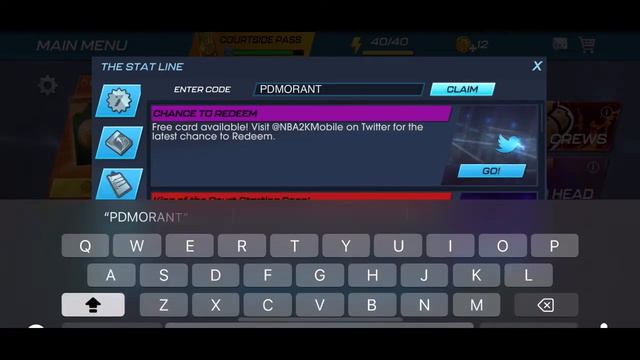 NBA 2k Mobile Redeem Code смотреть онлайн