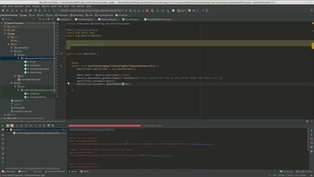 Android Mockito Tutorial - Verify смотреть онлайн