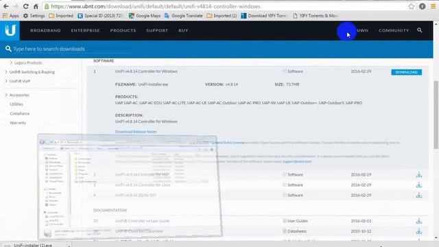 How to download and install UniFi Controller software [part1] смотреть онлайн