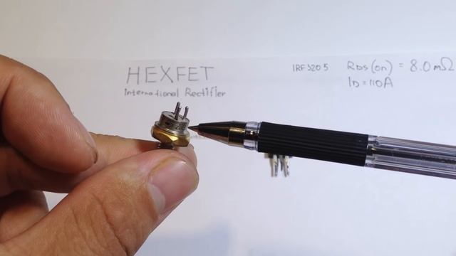 HEXFET транзистор.Тысячи полевых транзисторов в корпусе одного. смотреть онлайн