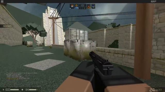 Скилловая катка в Roblox CS:GO смотреть онлайн